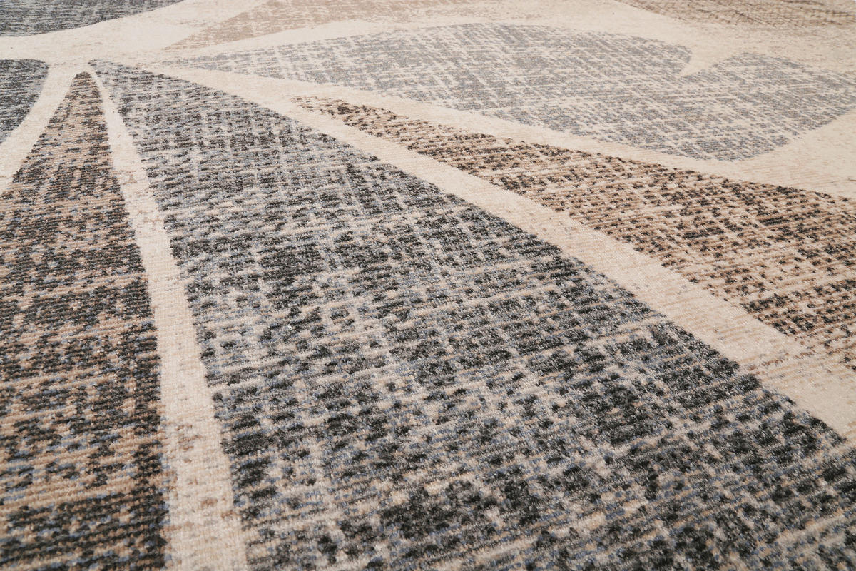 OUTDOORTEPPICH 120/170 cm Leaf Beige  - Beige, KONVENTIONELL, Textil (120/170cm) - Esprit