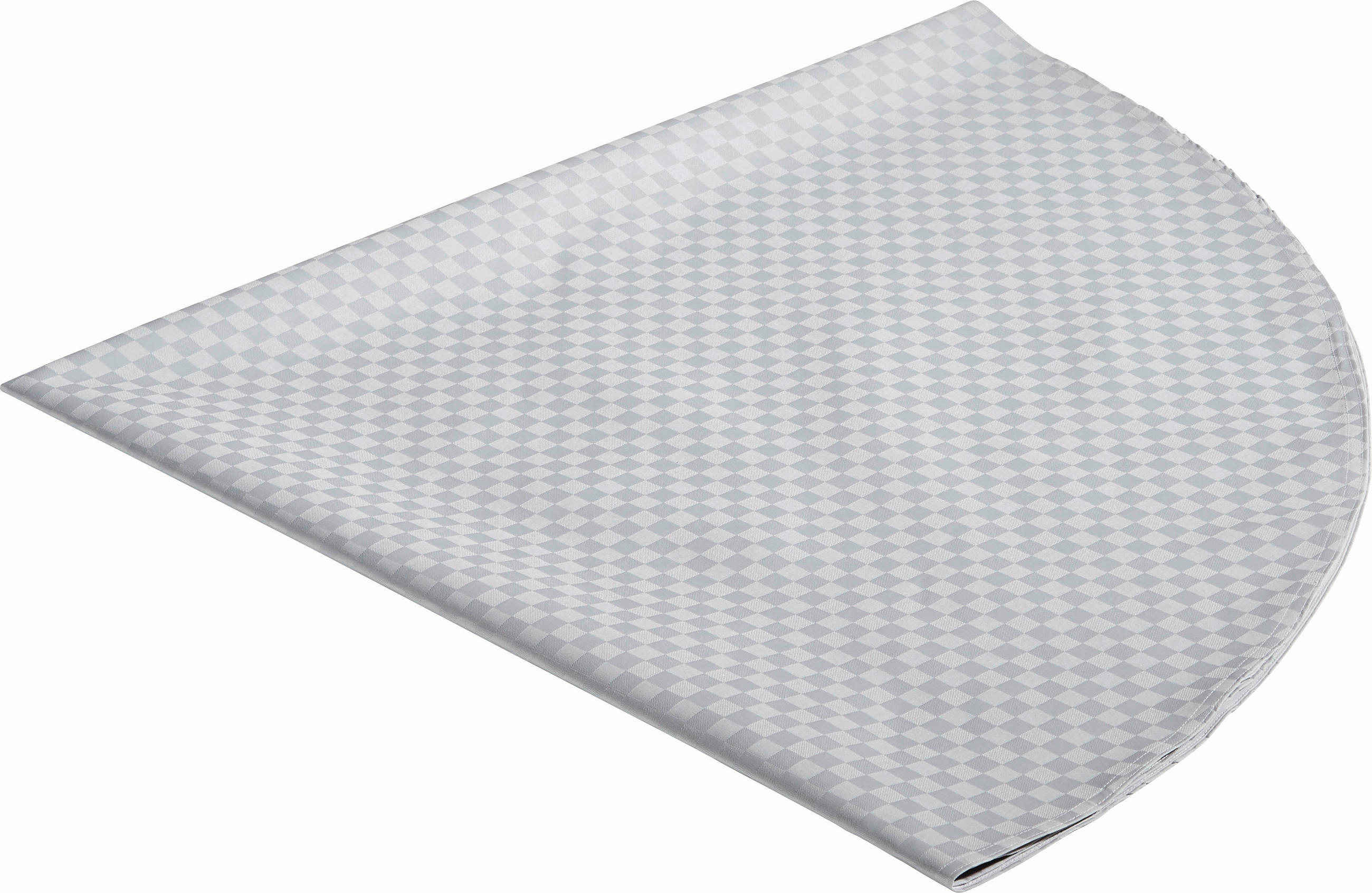 TISCHDECKE 170 cm  - Silberfarben, Basics, Textil (170cm)