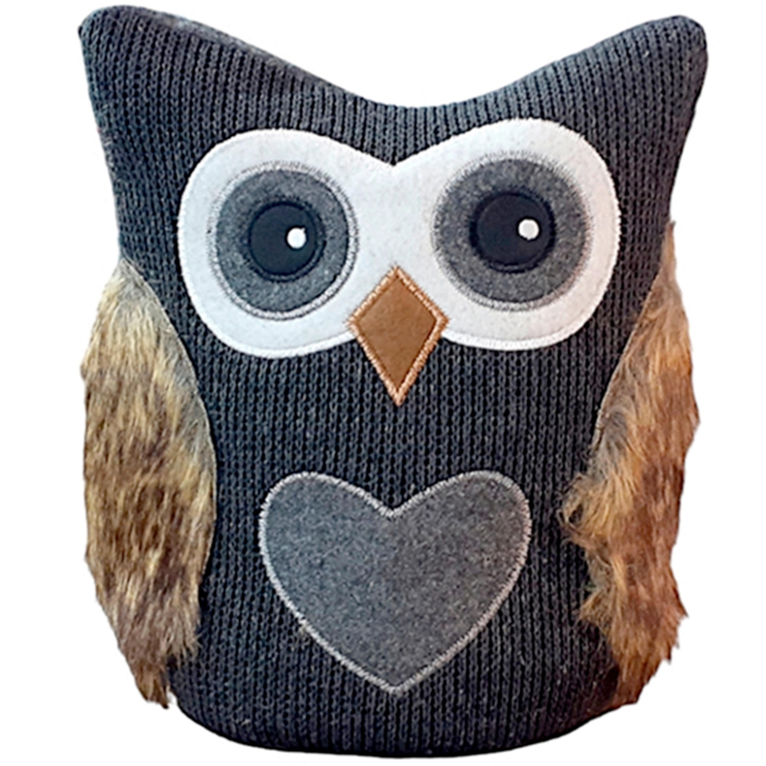 AJTÓÜTKÖZŐ - barna/kékesszürke, Design, textil (23/20cm)