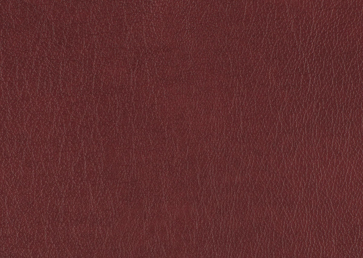 ECKSOFA in Echtleder Bordeaux  - Bordeaux/Schwarz, Design, Leder/Metall (302/237cm) - Dieter Knoll