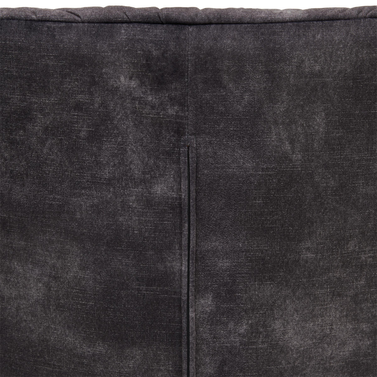 STUHL  in Eisen Samt Metall, Textil  - Schwarz, MODERN, Textil/Metall (48/91/62.5cm) - Livetastic