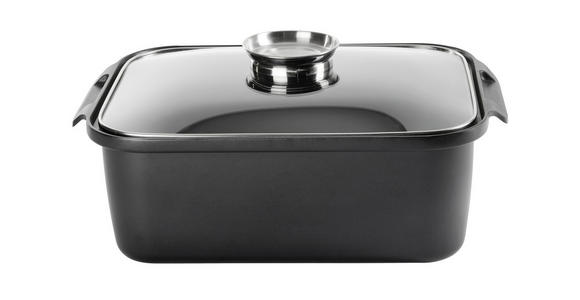 BRÄTER Perfect Cooking 8 L  - Klar/Edelstahlfarben, Basics, Glas/Metall (40/26/12,2cm) - Homeware Profession.