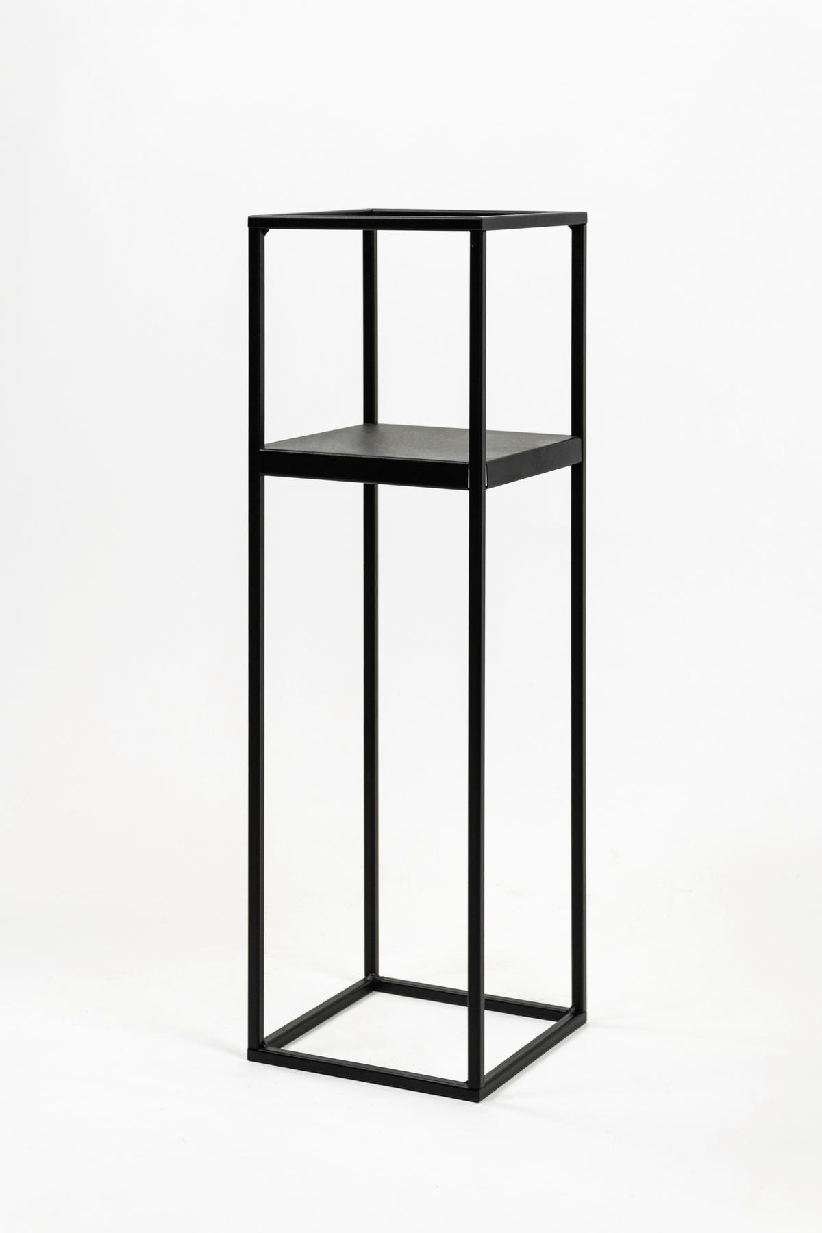 BLUMENSTÄNDER Metall  - Schwarz, Basics, Metall (19/62/19cm)