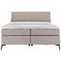 BOXSPRINGBETT 140/200 cm in Beige - Beige/Schwarz, Design, Textil/Metall (140/200cm) - Hom`in BOXSPRINGBETT 140/200 cm in Beige - Beige/Schwarz, Design, Textil/Metall (140/200cm) - Hom`in