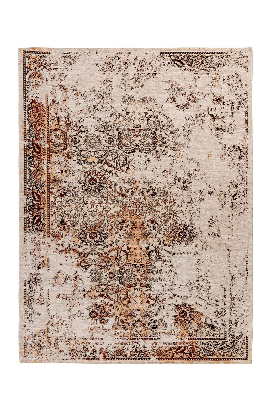 KOBEREC, 160/230 cm, krémová - krémová, Konvenční, textil (160/230cm)