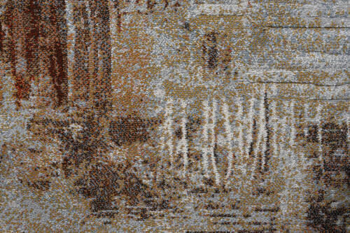 Thumbnail - Novel Webteppich Argentum, Braun, Grau, Terracotta, Textil, Abstraktes, rechteckig, 120x170 cm, Oeko-Tex® Standard 100, ...