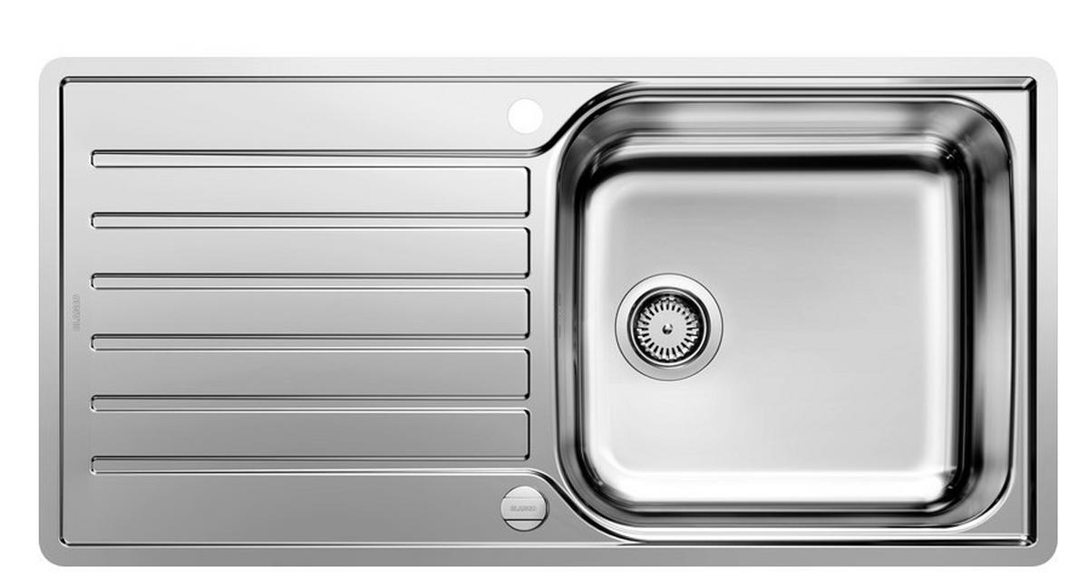 SPÜLE 519709  - Edelstahlfarben, Basics, Metall (100/16/50cm) - Blanco