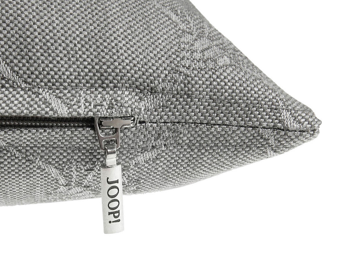 OUTDOOR-KISSEN  - Grau, Design, Textil (50/50cm) - Joop!
