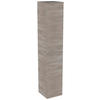HOCHSCHRANK 30,5/160,5/32 cm  - Chromfarben/Eschefarben, MODERN, Glas/Holzwerkstoff (30,5/160,5/32cm) - MID.YOU