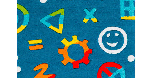 KINDERTEPPICH 110/160 cm  - Blau, Design, Textil (110/160cm) - Novel