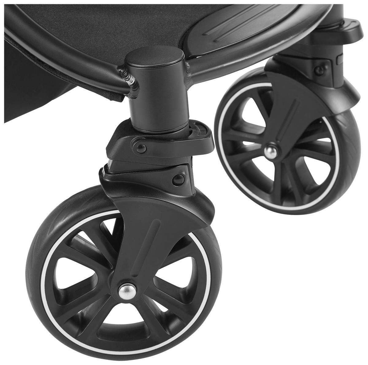 BUGGY Eezefold DLX Lunar  - Schwarz/Grau, Basics, Textil/Metall (59,4/103/93cm) - Graco