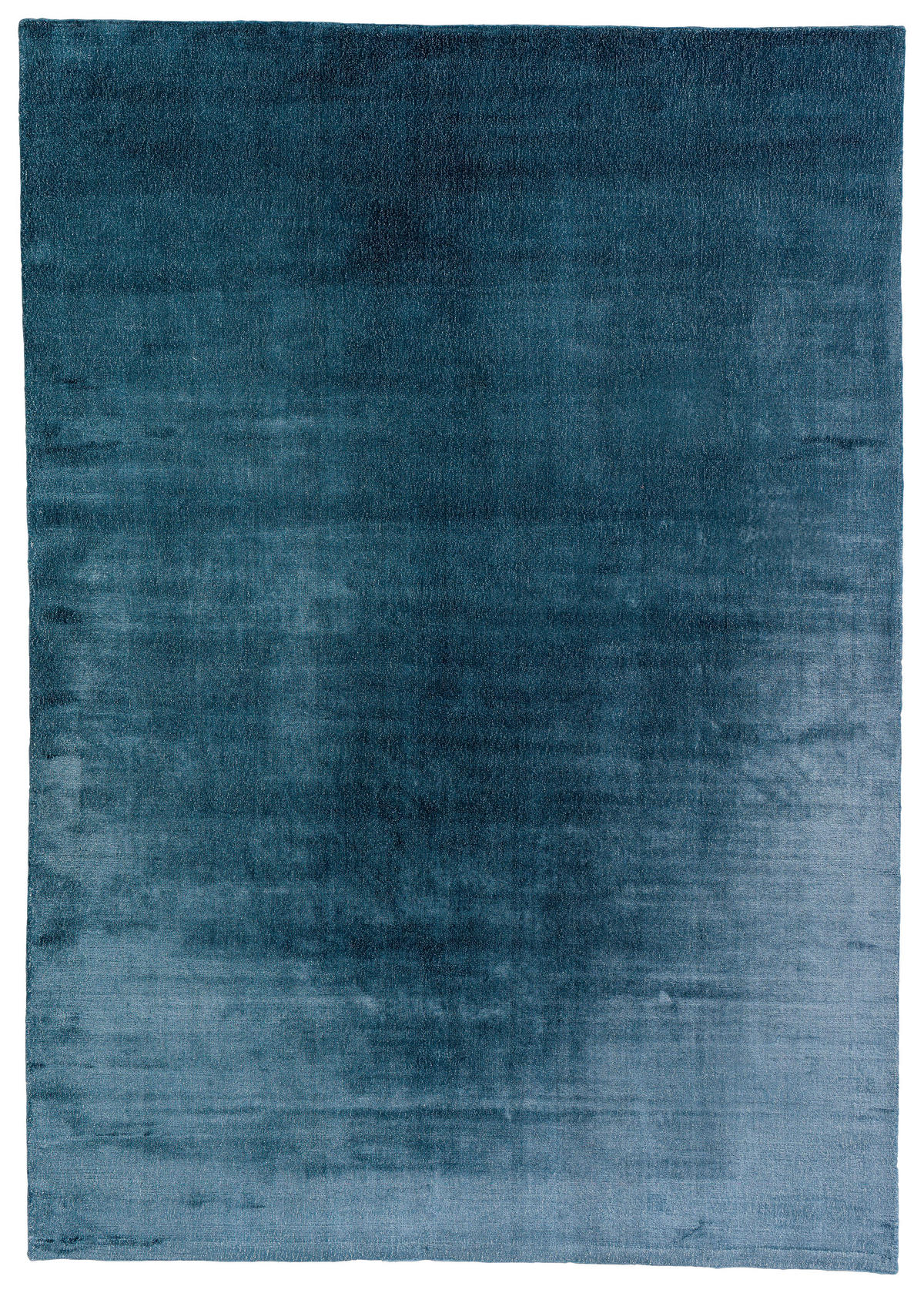 HANDWEBTEPPICH 140/200 cm Aura Blau  - Blau, KONVENTIONELL, Textil (140/200cm) - Schöner Wohnen