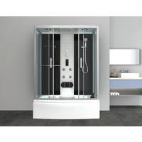 DAMPFDUSCHE 154/225/87 cm  in  - Basics, Glas (154/225/87cm) - Sanotechnik