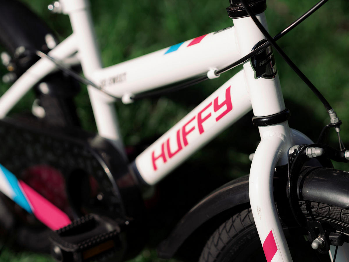 KINDERFAHRRAD 16 Zoll  - Weiß, Basics, Metall (56,8/83/135cm)