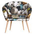 SESSEL in Textil Multicolor - Multicolor/Naturfarben, Design, Holz/Textil (73/73/66cm) - Carryhome SESSEL in Textil Multicolor - Multicolor/Naturfarben, Design, Holz/Textil (73/73/66cm) - Carryhome