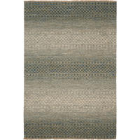 ORIENTTEPPICH  Wohnzimmer 70/140 cm Sun & Sand Teal Blau, Grau rechteckig  - Blau/Grau, KONVENTIONELL, Textil (70/140cm) - Cazaris