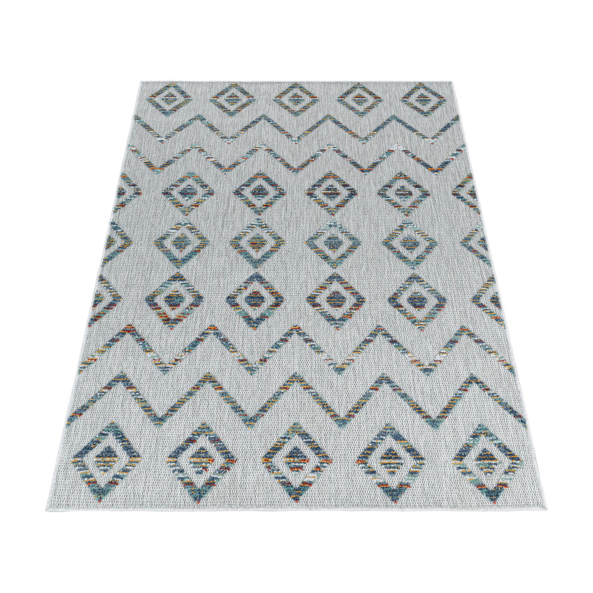 FLACHWEBETEPPICH 200/290 cm Bahama Multicolor  - Multicolor, Design, Textil (200/290cm) - Novel