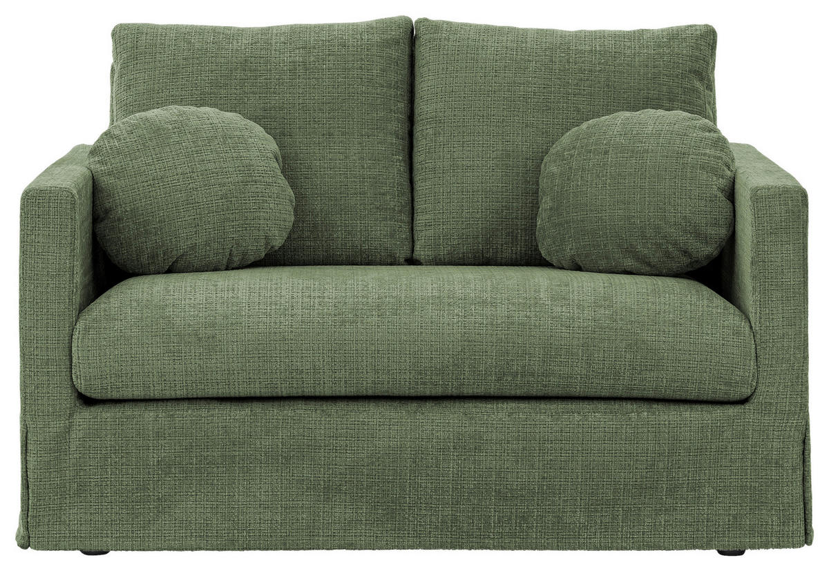 2-SITZER-BEZUG - Grün, Design, Textil (140/89/95cm) - P & B