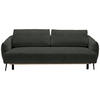 SCHLAFSOFA in Chenille Anthrazit  - Anthrazit/Schwarz, Konventionell, Textil/Metall (228/75/98cm) - Carryhome