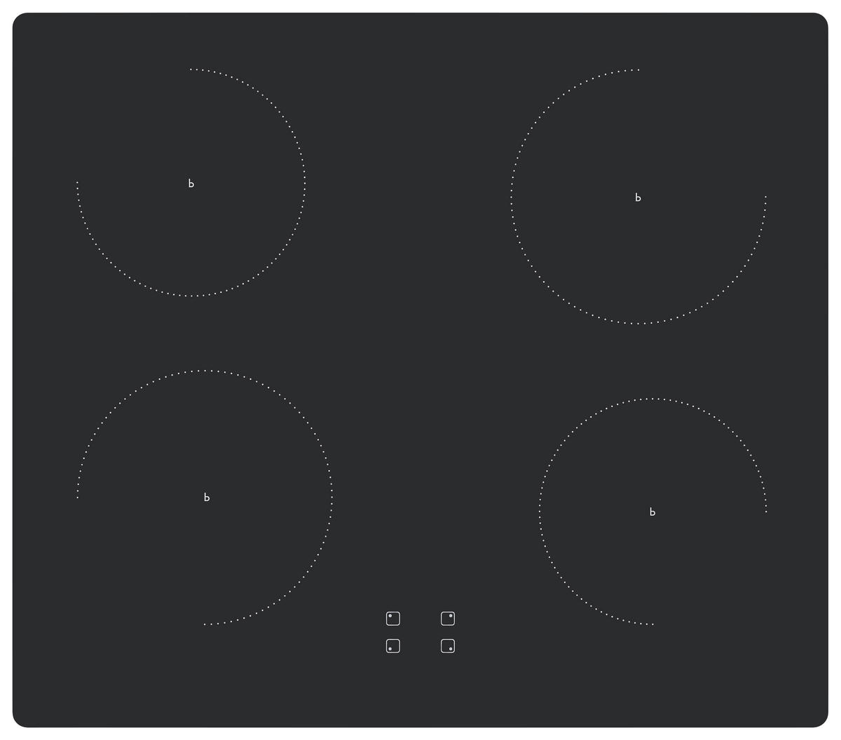 KÜCHENBLOCK 220 cm   in Weiß, Eichefarben  - Eichefarben/Schwarz, Design, Holzwerkstoff/Kunststoff (220cm) - MID.YOU