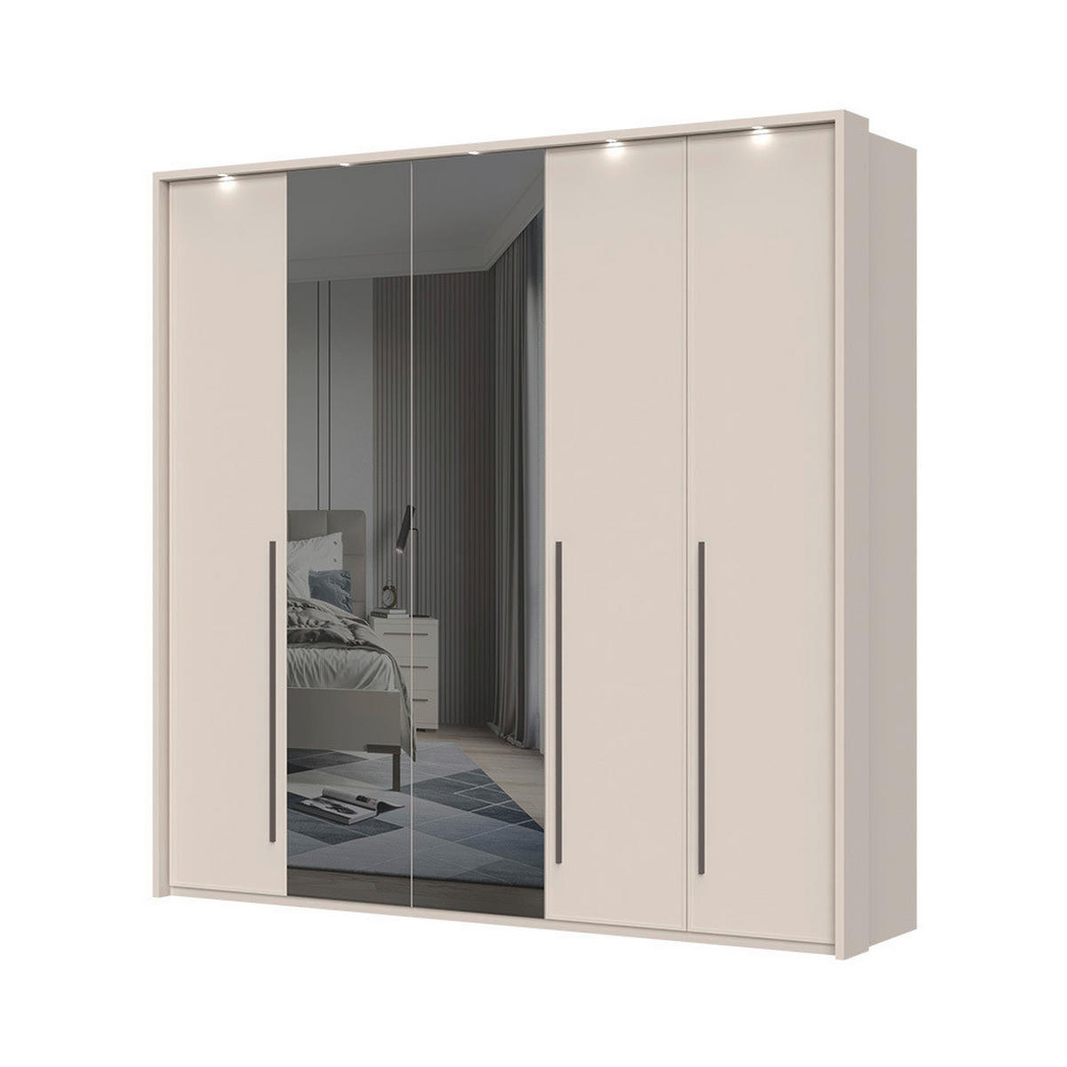 ORMAR SA KLASIČNIM VRATIMA  232/226/60 cm  - Dizajnerski, pločasti materijal/plastika (232/226/60cm)