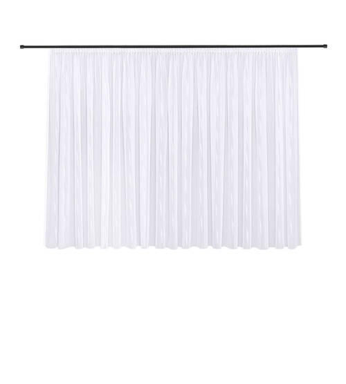 FERTIGSTORE  transparent  450/175 cm   - Beige, Basics, Textil (450/175cm)