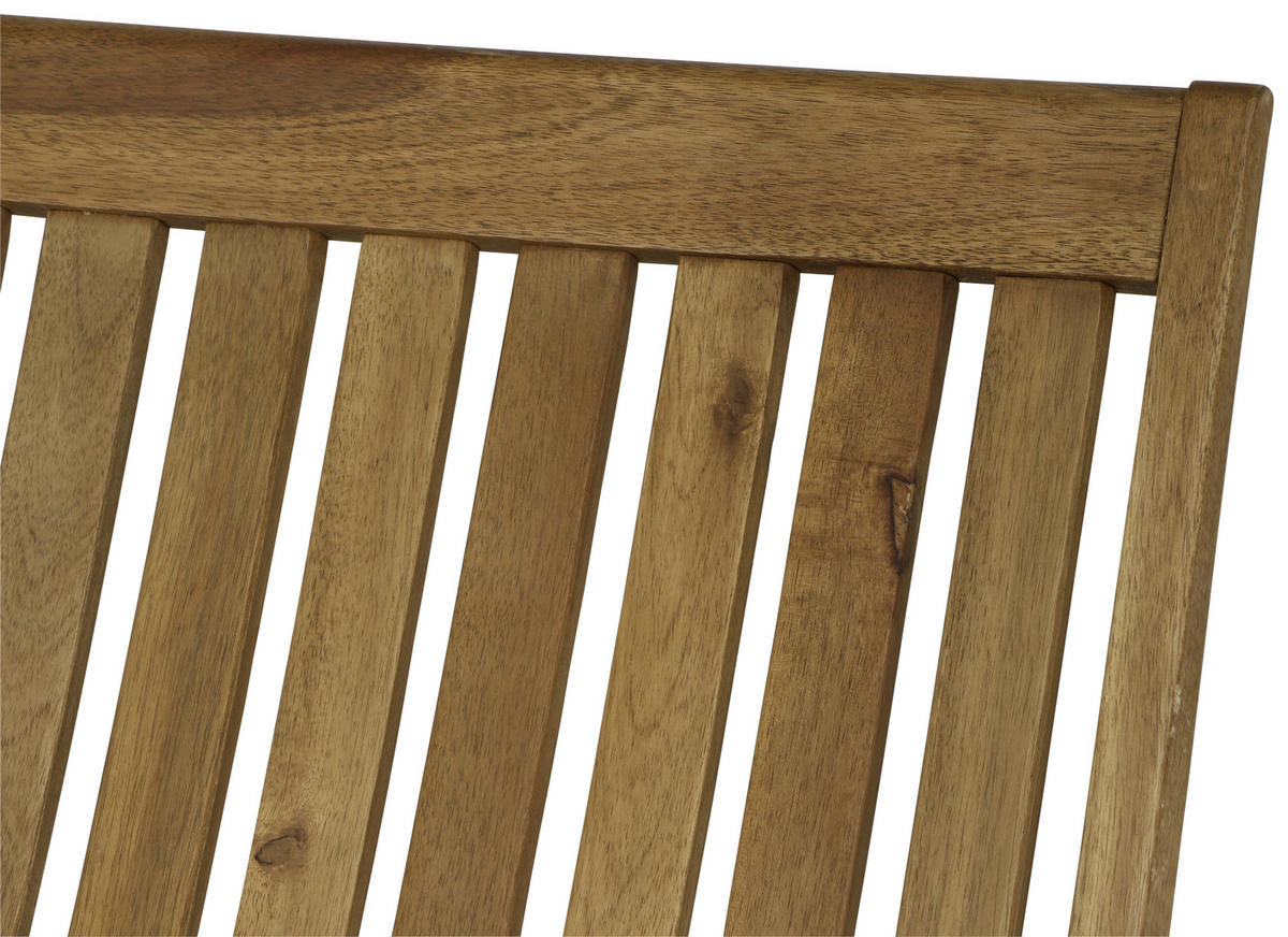 BÄDERLIEGE Akazie Akaziefarben  - Akaziefarben, KONVENTIONELL, Holz (60/90/147cm) - Siena Garden
