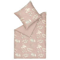 WENDEBETTWÄSCHE SW-Delicate Satin 135/200 cm  - Creme/Altrosa, Basics, Textil (135/200cm) - Schöner Wohnen
