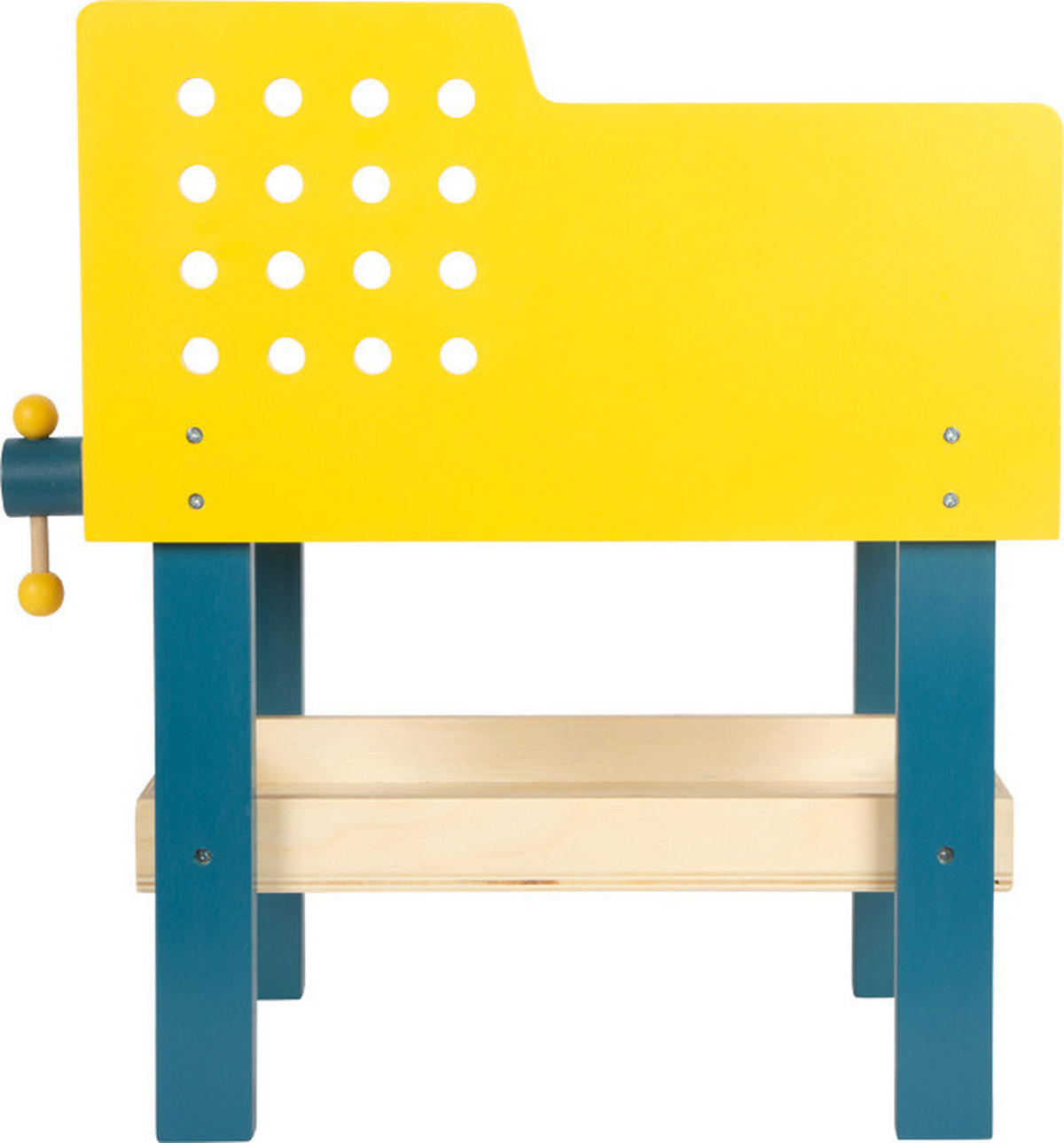 KINDERWERKBANK - Multicolor, Basics, Holz (40/47/26cm) - small foot