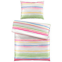 POSTELJNINA LULU 140/200 cm saten večbarvno  - večbarvno, Konvencionalno, tekstil (140/200cm) - Esposa