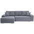 SEDACÍ SOUPRAVA, textil, šedá - šedá/barvy stříbra, Moderní, textil/umělá hmota (194/280cm) - Carryhome SEDACÍ SOUPRAVA, textil, šedá - šedá/barvy stříbra, Moderní, textil/umělá hmota (194/280cm) - Carryhome
