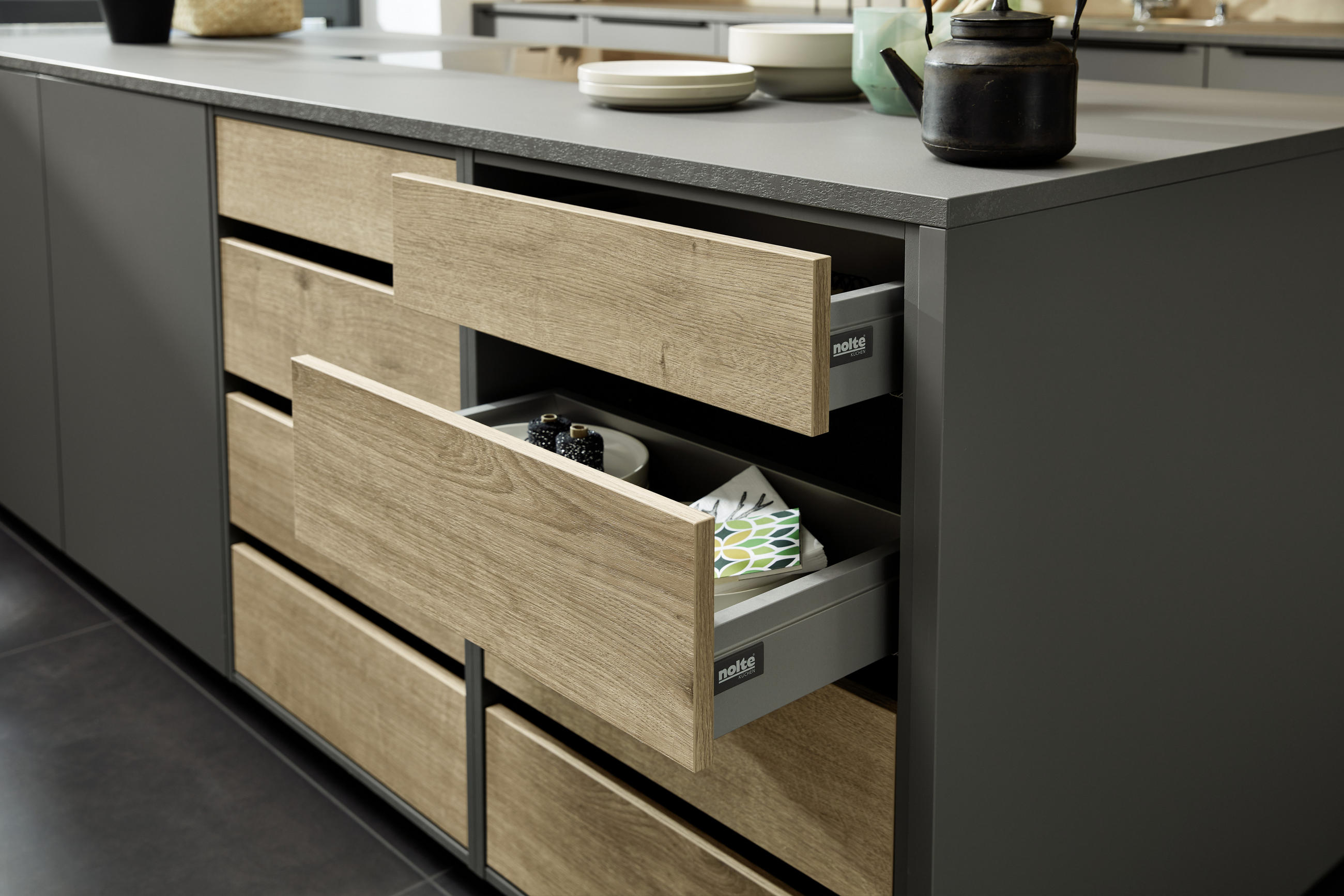 EINBAUKÜCHE PLUS  - Design, Holzwerkstoff - Nolte Küchen