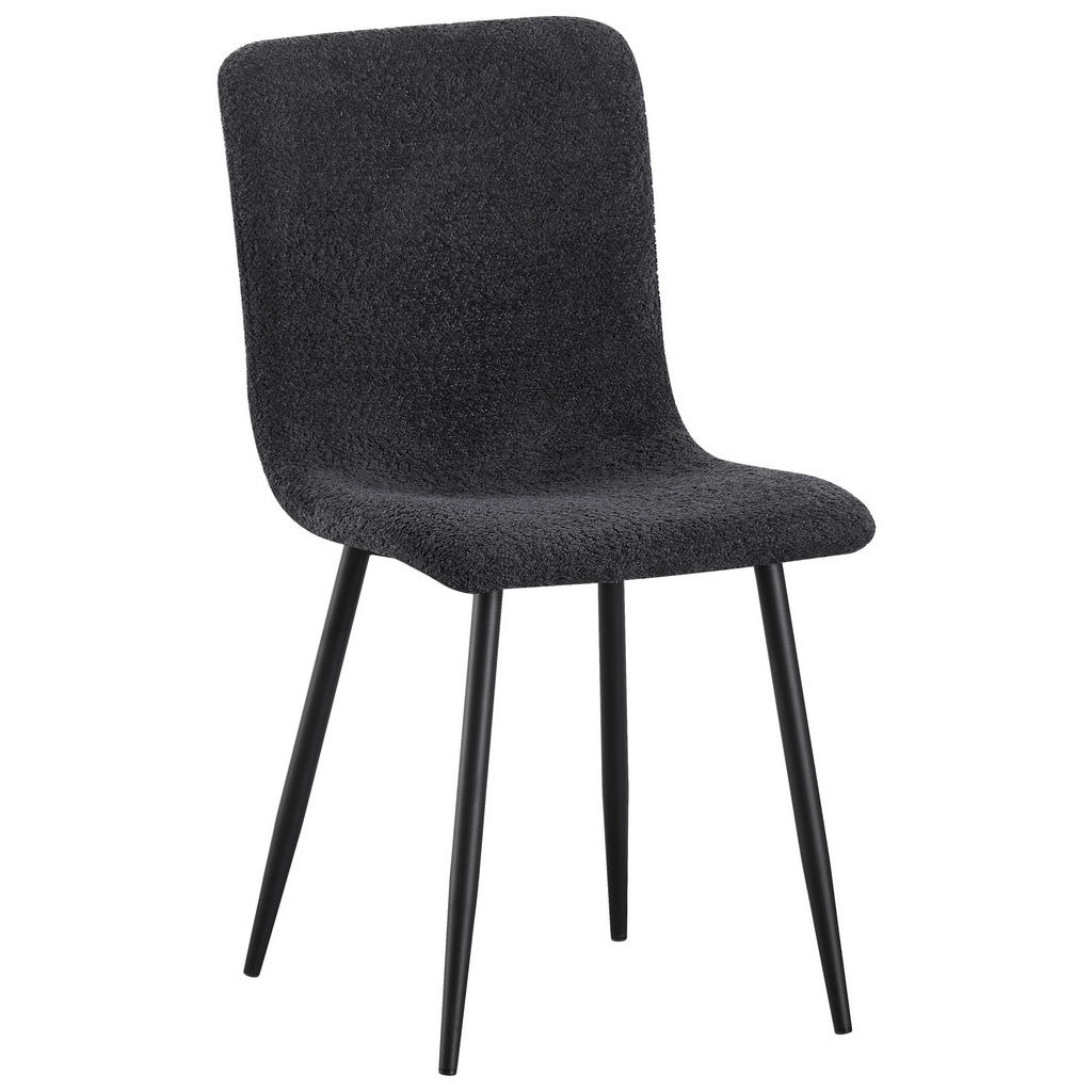 Esszimmerstuhl Narvik Grau Echtholz Beine