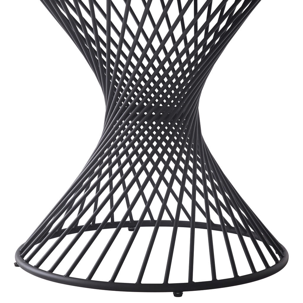 Thumbnail - Ambia Home Esstisch, Schwarz, Metall, Glas, rund, rund, 110x76x110 cm, Esszimmer, Tische, Esstische, Glastische