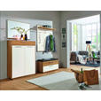 GARDEROBE 5-teilig  in 185/195/40 cm  - Eichefarben/Anthrazit, Design, Holz/Holzwerkstoff (185/195/40cm) - Novel