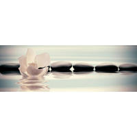 GLASBILD Zen  - Multicolor, Natur, Glas (33/98/1,40cm) - Euroart