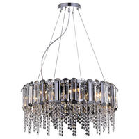PENDELLEUCHTE  60,5/30,2/60,5 cm   - Chromfarben, Basics, Glas/Metall (60,5/30,2/60,5cm) - MAYTONI