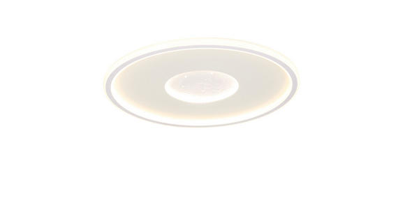 LED-DECKENLEUCHTE 50/5 cm - Weiß, Basics, Kunststoff/Metall (50/5cm) - Novel