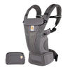 BABYTRAGE Omni Breeze  - Grau, Basics, Textil (23,5/16/27cm) - Ergo Baby