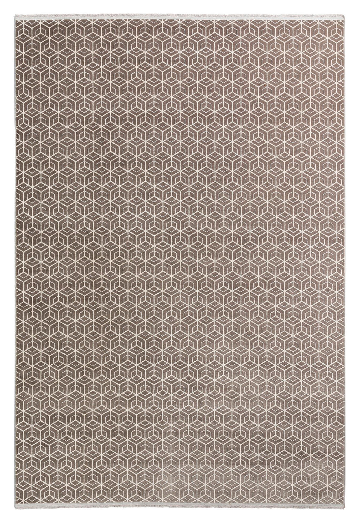 WEBTEPPICH 170/240 cm Metric  - Taupe, Design, Textil (170/240cm) - Joop!