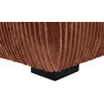 ECKSOFA Bronzefarben Cord  - Schwarz/Bronzefarben, MODERN, Holz/Textil (322/208cm) - Carryhome