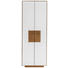 SCHUHSCHRANK 72/198/37 cm - Eichefarben/Weiß, MODERN, Glas/Holz (72/198/37cm) - Linea Natura SCHUHSCHRANK 72/198/37 cm - Eichefarben/Weiß, MODERN, Glas/Holz (72/198/37cm) - Linea Natura