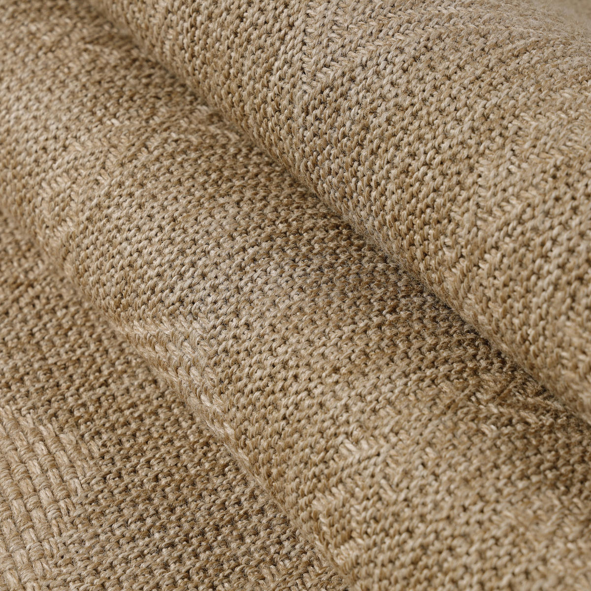 TEPPICH Outdoor Flachgewebe Vintage Polypropylen Balkon Beige Rechteckig 200x290 - Beige, Textil (200/290cm) - KADIMA DESIGN