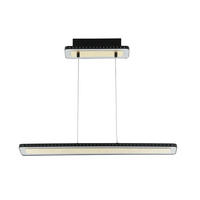 LED-HÄNGELEUCHTE Solaris 70/12/120 cm   - Goldfarben/Schwarz, Design, Metall (70/12/120cm)
