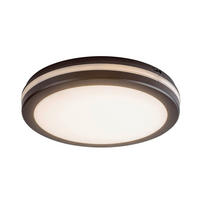 ZUNANJA STROPNA SVETILKA  Indre      30/5,5 cm       - črna/bela, Basics, umetna masa (30/5,5cm)