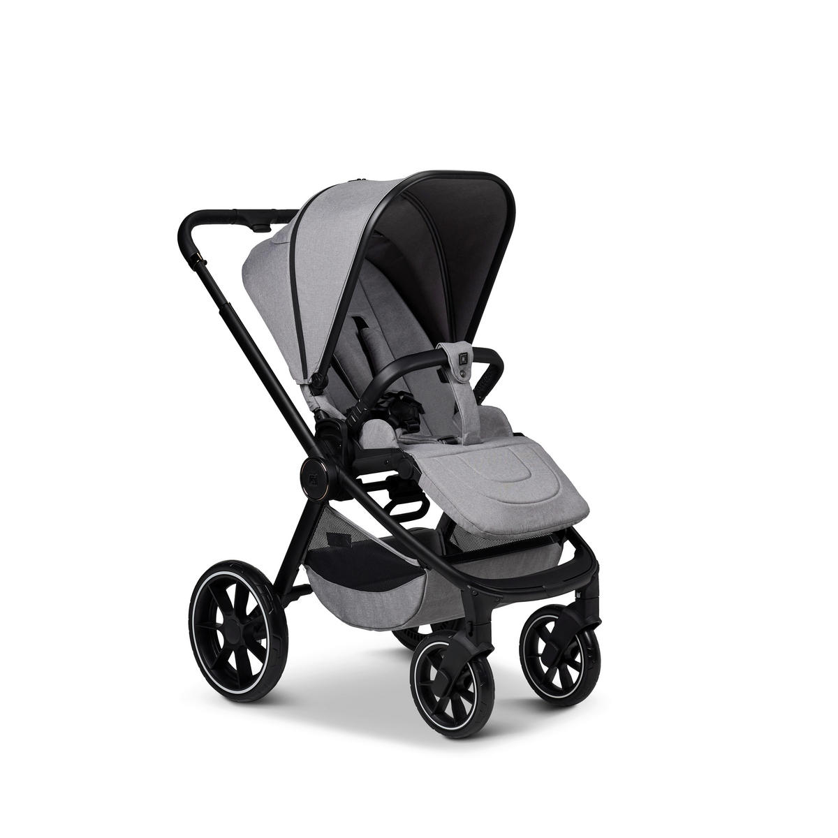 BUGGY Sport  - Schwarz/Grau, Basics, Textil (95/57/105cm) - Moon