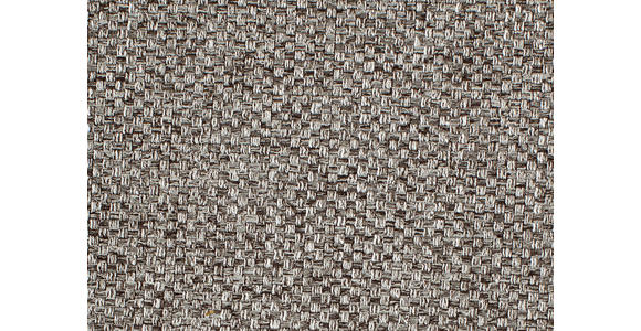 WOHNLANDSCHAFT in Flachgewebe Graubraun - Chromfarben/Graubraun, KONVENTIONELL, Textil/Metall (200/305/168cm) - Voleo