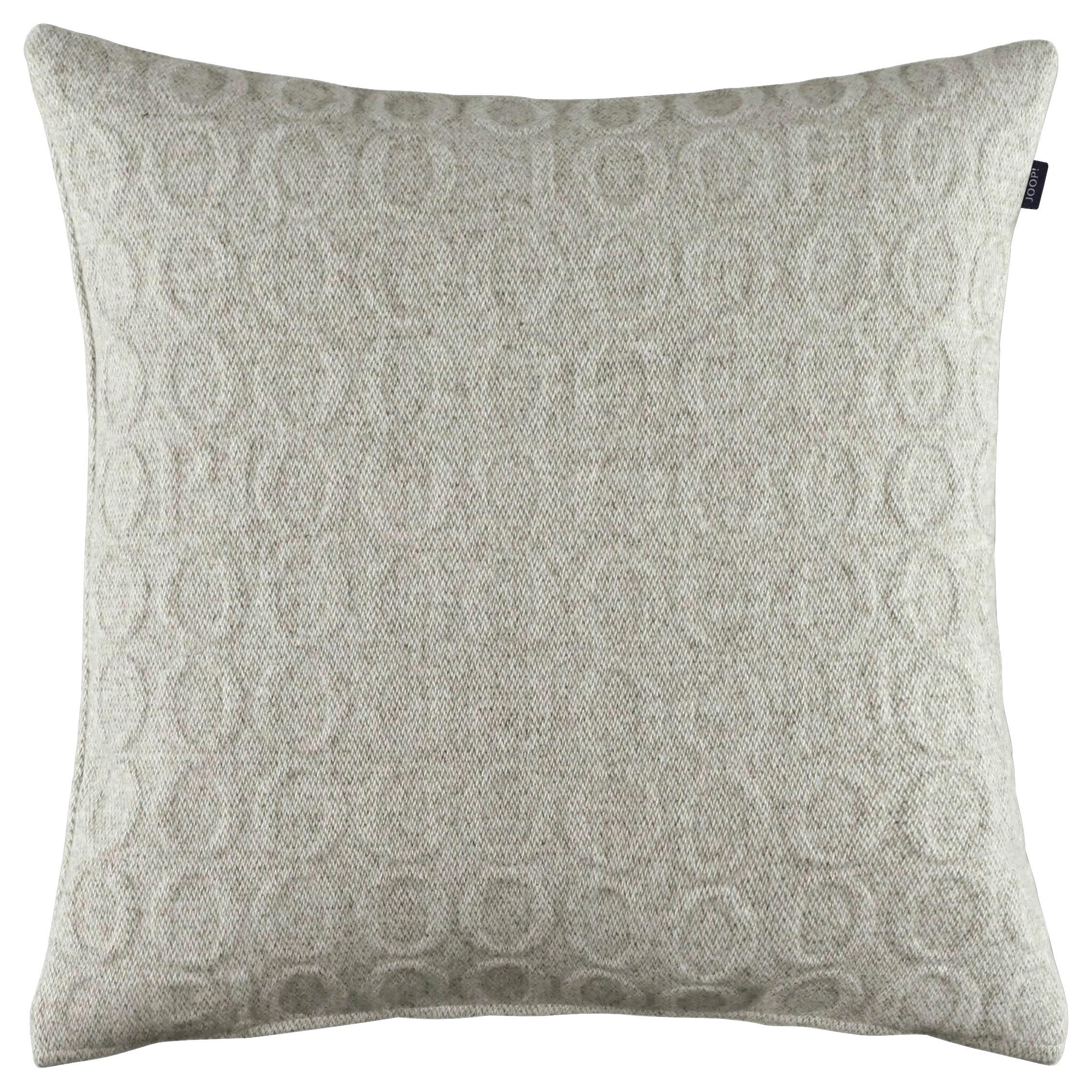 KISSENHÜLLE J! Signature grau 40/40 cm  - Hellgrau/Grau, Design, Textil (40/40cm) - Joop!