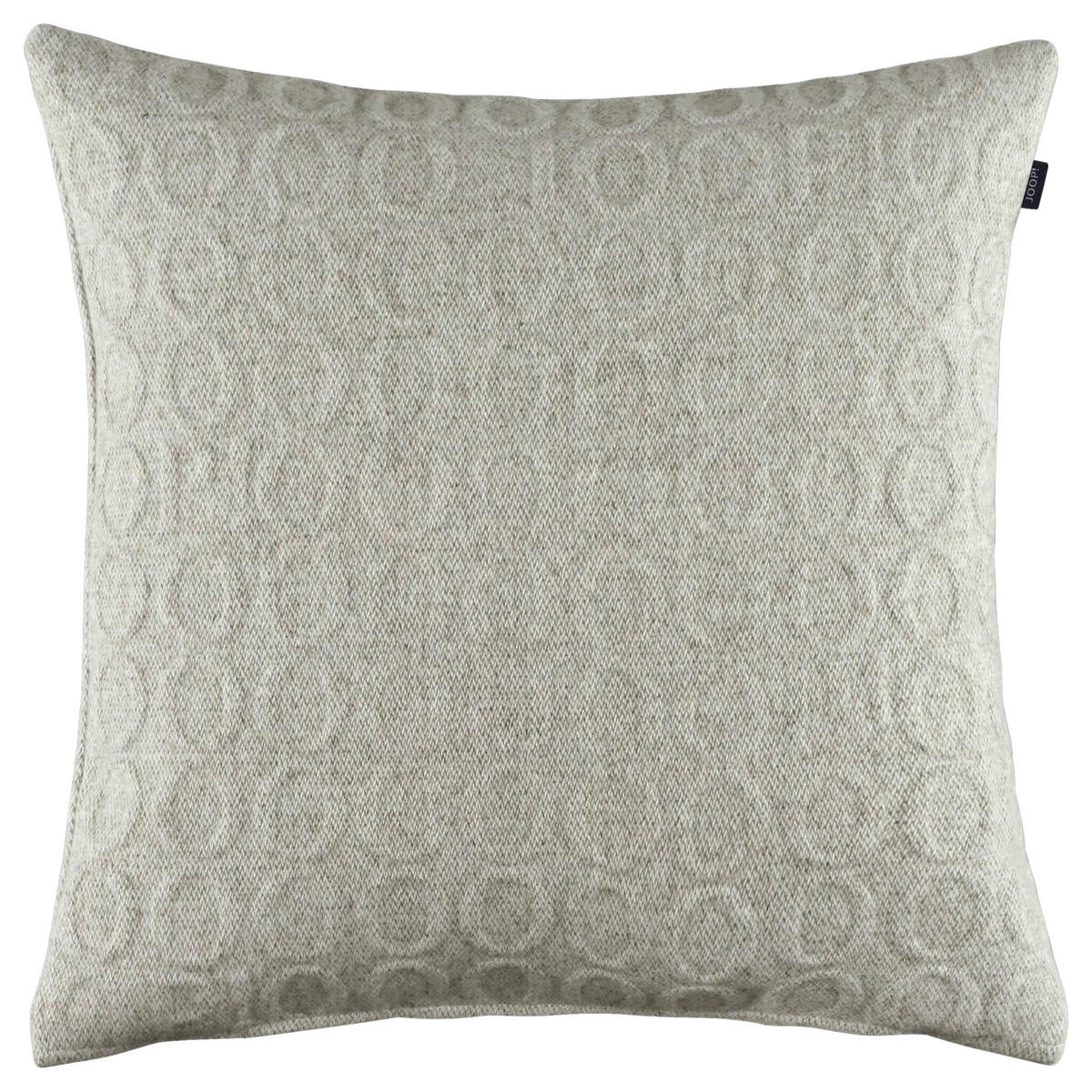 KISSENHÜLLE J! Signature grau 40/40 cm  - Hellgrau/Grau, Design, Textil (40/40cm) - Joop!