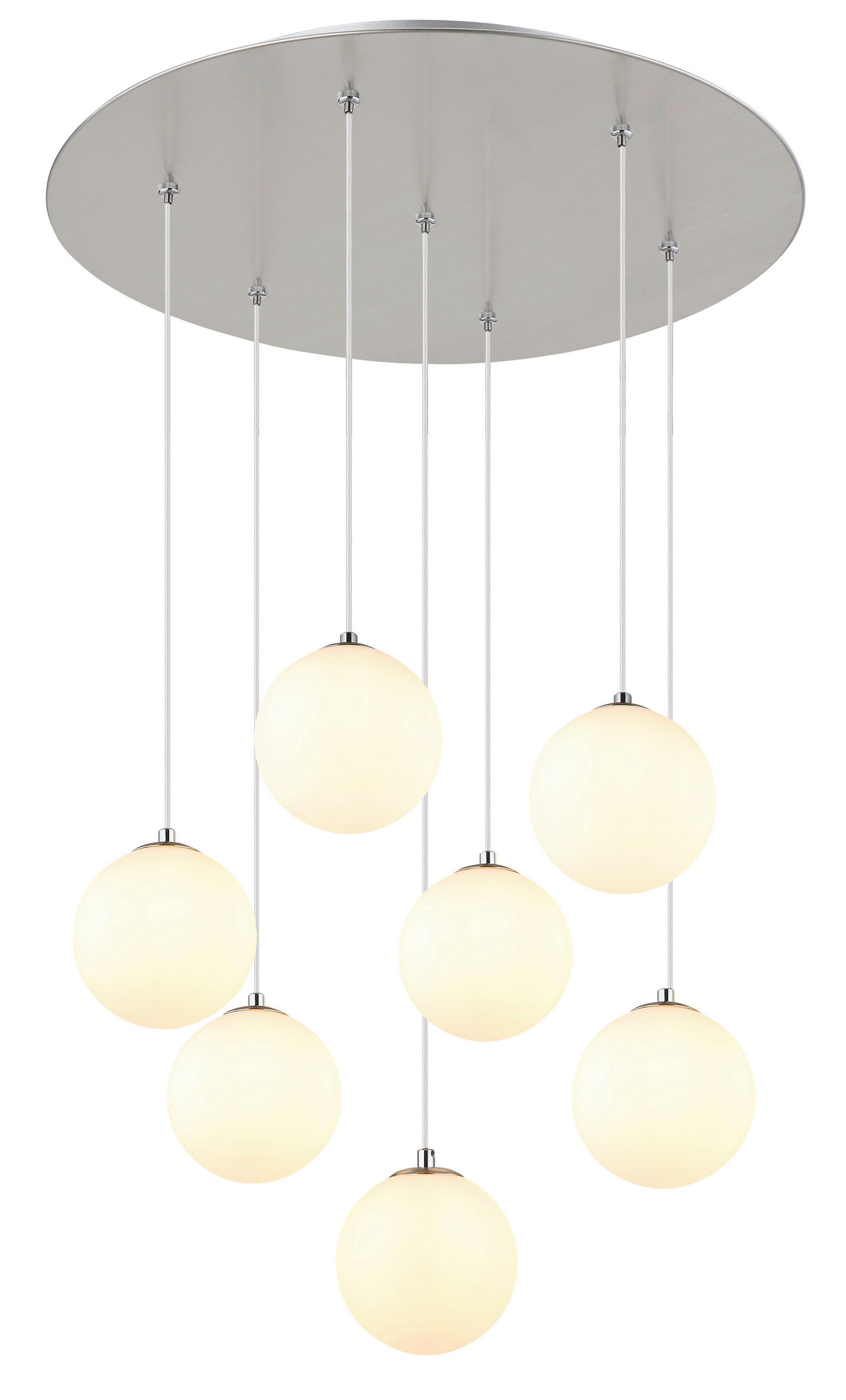Globo ZÁVĚSNÉ LED SVÍTIDLO, G9/3,5 W, 55/120 cm